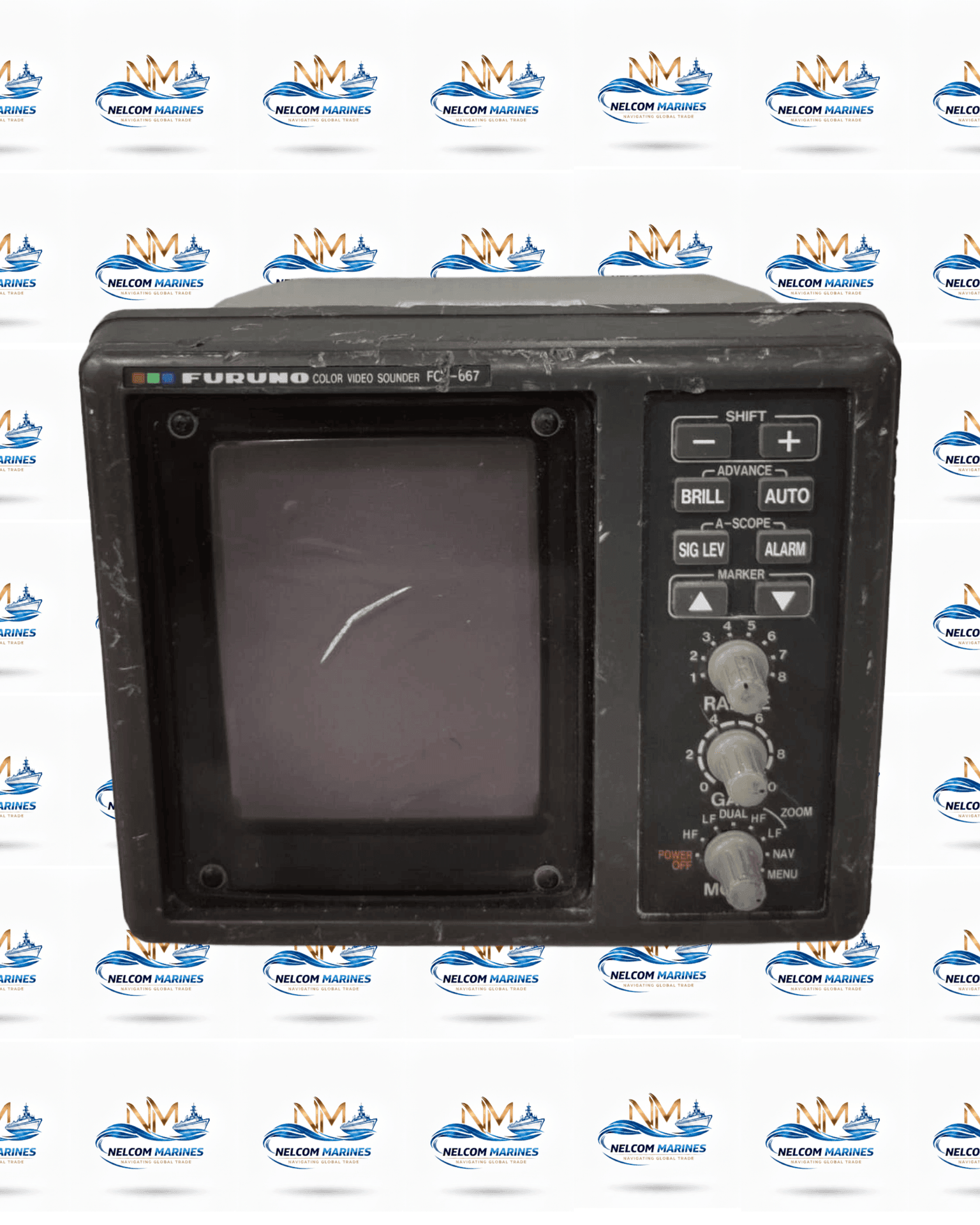Used FURUNO FCV-667 MARINE ECHO SOUNDER from Alang - Thumbnail 6